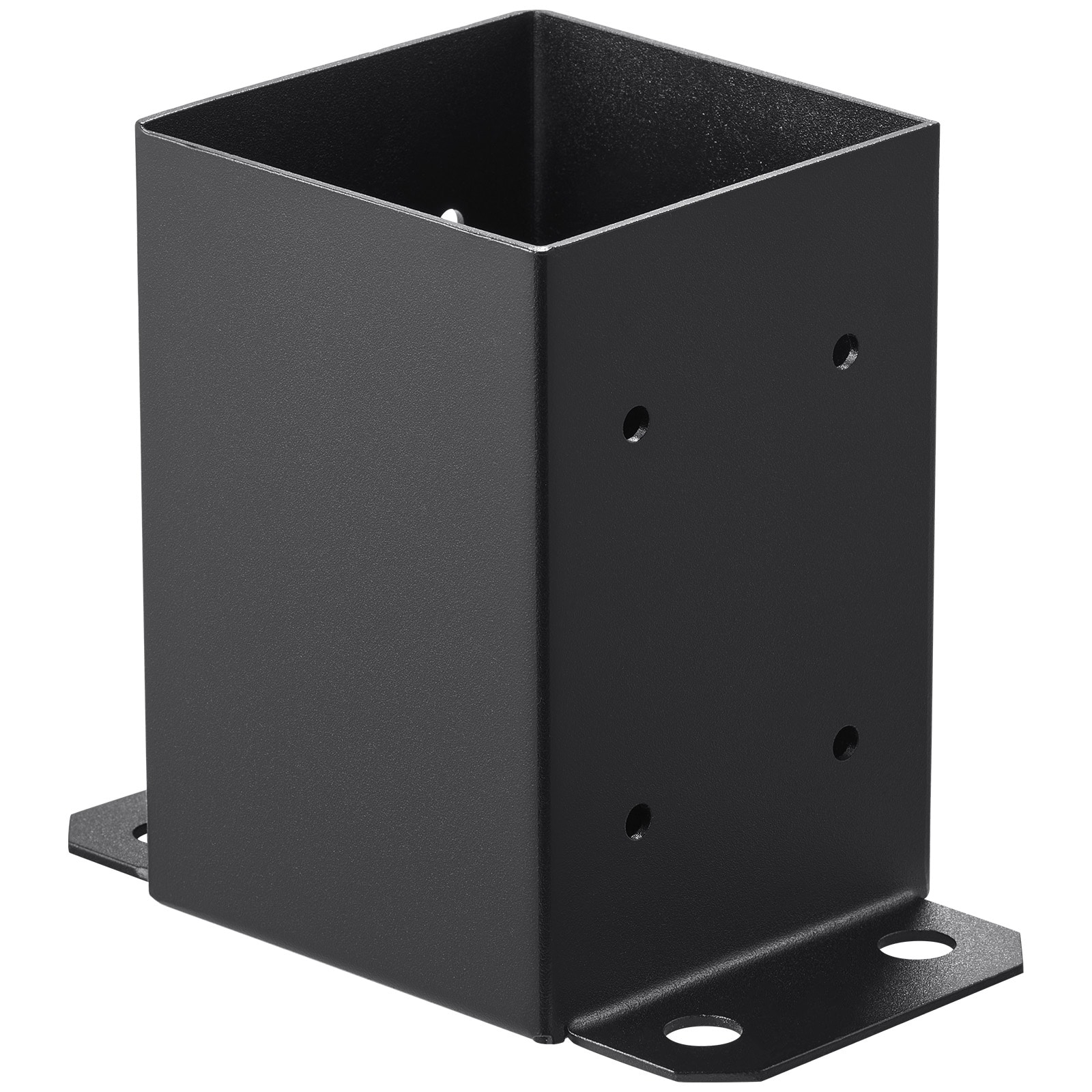 4 Pack 4x4 Post Base Brackets Heavy Duty Wood Post Fence Post Anchor_voghion.com